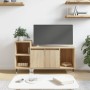 Mueble para TV madera contrachapada roble Sonoma 100x35x55 cm en Muebles TV | Comprar online en Foru.es