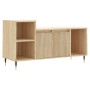 Mueble para TV madera contrachapada roble Sonoma 100x35x55 cm en Muebles TV | Comprar online en Foru.es