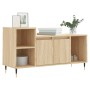 Mueble para TV madera contrachapada roble Sonoma 100x35x55 cm en Muebles TV | Comprar online en Foru.es