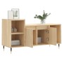 Mueble para TV madera contrachapada roble Sonoma 100x35x55 cm en Muebles TV | Comprar online en Foru.es