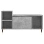 Mueble para TV madera contrachapada gris hormigón 100x35x55 cm en Muebles TV | Comprar online en Foru.es