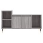 Mueble de TV madera contrachapada gris Sonoma 100x35x55 cm en Muebles TV | Comprar online en Foru.es