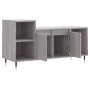 Mueble de TV madera contrachapada gris Sonoma 100x35x55 cm en Muebles TV | Comprar online en Foru.es
