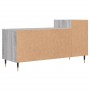 Mueble de TV madera contrachapada gris Sonoma 100x35x55 cm en Muebles TV | Comprar online en Foru.es