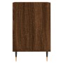 Mueble para TV madera contrachapada marrón roble 100x35x55 cm en Muebles TV | Comprar online en Foru.es