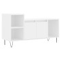 Mueble para TV madera contrachapada blanco 100x35x55 cm en Muebles TV | Comprar online en Foru.es