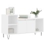 Mueble para TV madera contrachapada blanco 100x35x55 cm en Muebles TV | Comprar online en Foru.es