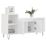 Mueble para TV madera contrachapada blanco 100x35x55 cm en Muebles TV | Comprar online en Foru.es