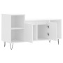 Mueble para TV madera contrachapada blanco 100x35x55 cm en Muebles TV | Comprar online en Foru.es
