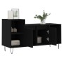Mueble para TV madera contrachapada negro 100x35x55 cm en Muebles TV | Comprar online en Foru.es