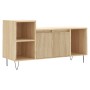 Mueble para TV madera contrachapada roble Sonoma 100x35x55 cm en Muebles TV | Comprar online en Foru.es