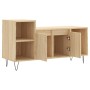 Mueble para TV madera contrachapada roble Sonoma 100x35x55 cm en Muebles TV | Comprar online en Foru.es