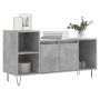 Mueble para TV madera contrachapada gris hormigón 100x35x55 cm en Muebles TV | Comprar online en Foru.es