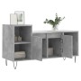 Mueble para TV madera contrachapada gris hormigón 100x35x55 cm en Muebles TV | Comprar online en Foru.es