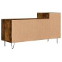 Mueble para TV madera contrachapada roble ahumado 100x35x55 cm en Muebles TV | Comprar online en Foru.es