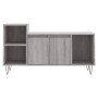 Mueble de TV madera contrachapada gris Sonoma 100x35x55 cm en Muebles TV | Comprar online en Foru.es