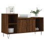 Mueble para TV madera contrachapada marrón roble 100x35x55 cm en Muebles TV | Comprar online en Foru.es