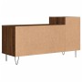 Mueble para TV madera contrachapada marrón roble 100x35x55 cm en Muebles TV | Comprar online en Foru.es