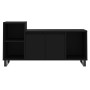 Mueble para TV madera contrachapada negro 100x35x55 cm en Muebles TV | Comprar online en Foru.es