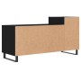 Mueble para TV madera contrachapada negro 100x35x55 cm en Muebles TV | Comprar online en Foru.es