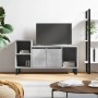 Mueble para TV madera contrachapada gris hormigón 100x35x55 cm en Muebles TV | Comprar online en Foru.es