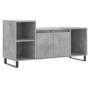 Mueble para TV madera contrachapada gris hormigón 100x35x55 cm en Muebles TV | Comprar online en Foru.es