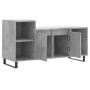 Mueble para TV madera contrachapada gris hormigón 100x35x55 cm en Muebles TV | Comprar online en Foru.es