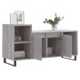 Mueble de TV madera contrachapada gris Sonoma 100x35x55 cm en Muebles TV | Comprar online en Foru.es