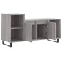 Mueble de TV madera contrachapada gris Sonoma 100x35x55 cm en Muebles TV | Comprar online en Foru.es