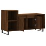 Mueble para TV madera contrachapada marrón roble 100x35x55 cm en Muebles TV | Comprar online en Foru.es