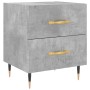 Mesita noche 2 uds madera ingeniería gris hormigón 40x35x47,5cm de vidaXL, Mesitas de noche - Ref: Foro24-827269, Precio: 82,...