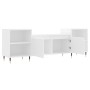 Mueble para TV madera contrachapada blanco 160x35x55 cm en Muebles TV | Comprar online en Foru.es