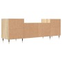 Mueble para TV madera contrachapada roble Sonoma 160x35x55 cm en Muebles TV | Comprar online en Foru.es
