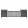 Mueble para TV madera contrachapada gris hormigón 160x35x55 cm en Muebles TV | Comprar online en Foru.es