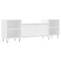 Mueble para TV madera contrachapada blanco 160x35x55 cm en Muebles TV | Comprar online en Foru.es