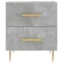 Nightstand 2 pcs concrete gray engineered wood 40x35x47.5cm by vidaXL, Nightstands - Ref: Foro24-827285, Price: 100,97 €, Dis...