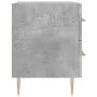 Nightstand 2 pcs concrete gray engineered wood 40x35x47.5cm by vidaXL, Nightstands - Ref: Foro24-827285, Price: 100,97 €, Dis...