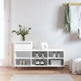 Mueble zapatero madera contrachapada blanco 102x36x60 cm en Zapateros y organizadores de calzado | Comprar online en Foru.es