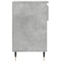 Mueble zapatero madera contrachapada gris hormigón 102x36x60 cm en Zapateros y organizadores de calzado | Comprar online en Foru