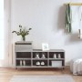 Mueble zapatero madera contrachapada gris Sonoma 102x36x60 cm en Zapateros y organizadores de calzado | Comprar online en Foru.e