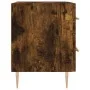 Mesita noche 2 uds madera ingeniería roble ahumado 40x35x47,5cm de vidaXL, Mesitas de noche - Ref: Foro24-827287, Precio: 80,...
