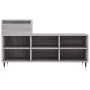 Mueble zapatero madera contrachapada gris Sonoma 102x36x60 cm en Zapateros y organizadores de calzado | Comprar online en Foru.e