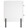 Mesitas de noche 2 uds madera ingeniería blanco 40x35x47,5 cm de vidaXL, Mesitas de noche - Ref: Foro24-827325, Precio: 101,0...