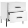 Mesitas de noche 2 uds madera ingeniería blanco 40x35x47,5 cm de vidaXL, Mesitas de noche - Ref: Foro24-827325, Precio: 101,0...