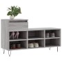 Mueble zapatero madera contrachapada gris Sonoma 102x36x60 cm en Zapateros y organizadores de calzado | Comprar online en Foru.e