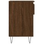 Mueble zapatero madera contrachapada roble marrón 102x36x60 cm en Zapateros y organizadores de calzado | Comprar online en Foru.