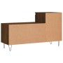 Mueble zapatero madera contrachapada roble marrón 102x36x60 cm en Zapateros y organizadores de calzado | Comprar online en Foru.