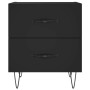 Mesitas de noche 2 uds madera ingeniería negro 40x35x47,5 cm de vidaXL, Mesitas de noche - Ref: Foro24-827295, Precio: 81,70 ...
