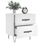 Nightstands 2 pcs engineered wood white 40x35x47.5 cm by vidaXL, Nightstands - Ref: Foro24-827293, Price: 80,59 €, Discount: %
