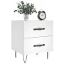 Nachttische 2 Stück, Holzwerkstoff, weiß, 40 x 35 x 47,5 cm von vidaXL, Nachttische - Ref: Foro24-827293, Preis: 80,59 €, Rab...